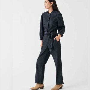 Faherty Charlotte Jumpsuit with Belt